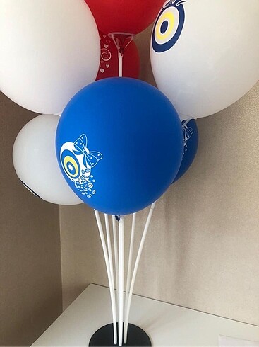 5 Adet Balon & Balon Standı