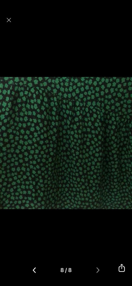 Uzun Kollu Yeşil Baskılı Hamile Tunik - Görsel 2