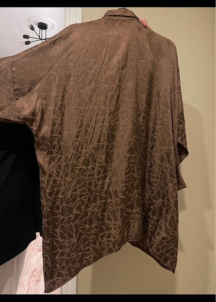 Saten gömlek dökümlü - Görsel 3