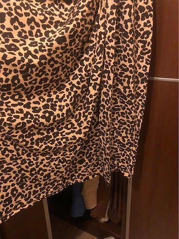 Leopar elbise - Görsel 6