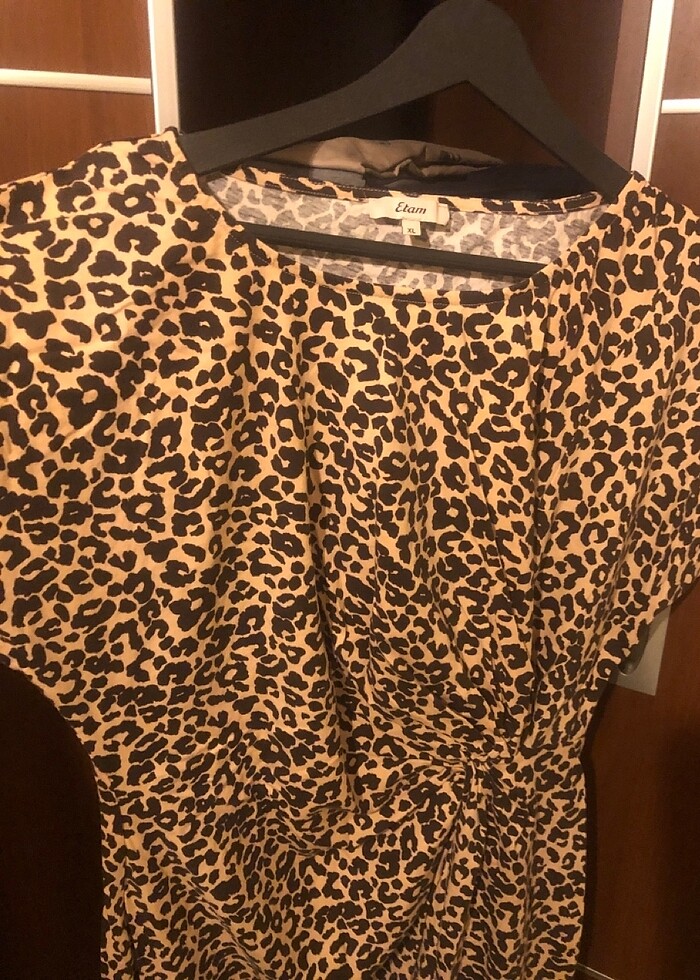 Leopar elbise - Görsel 3