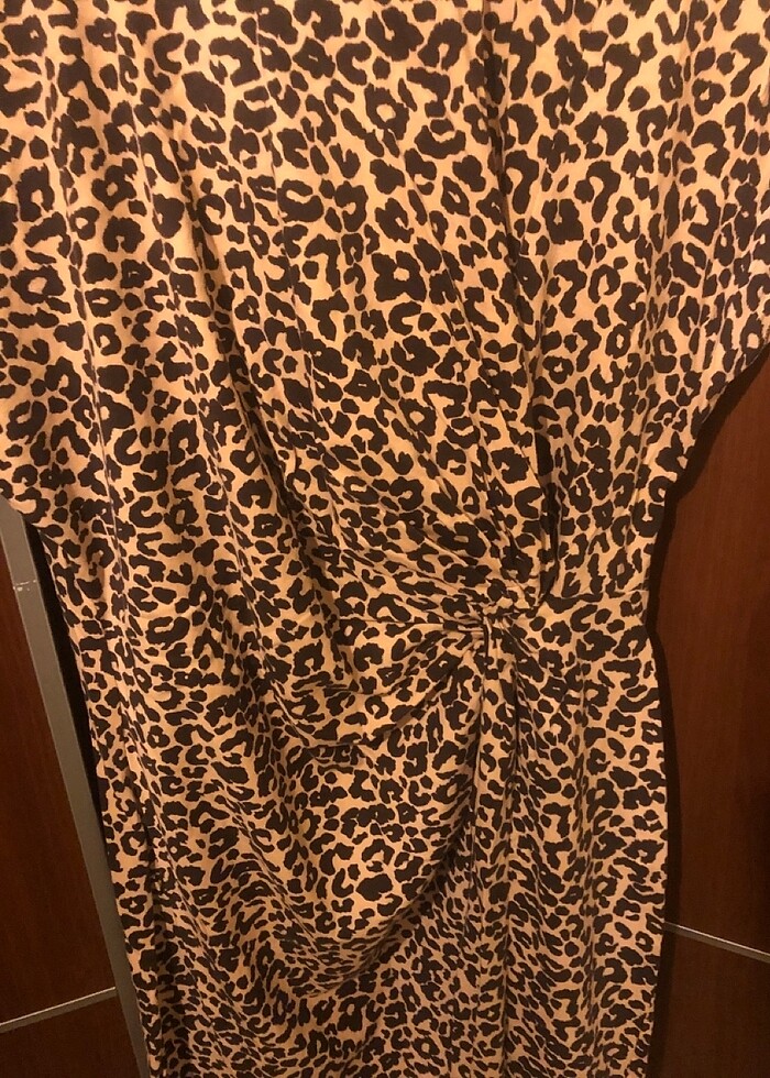 Leopar elbise - Görsel 2