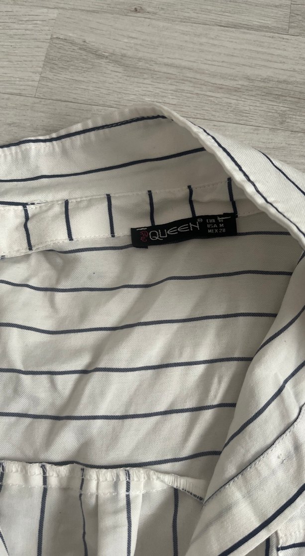 Laciver cizgili gömlek - Görsel 4