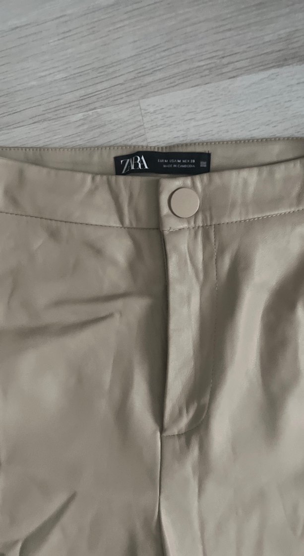 Zara deri pantolon - Görsel 4