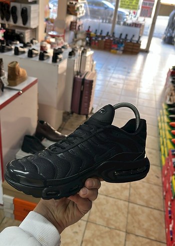 Siyah Erkek Spor Ayakkabı Bağcıklı ithal - Görsel 3