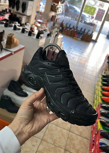 Siyah Erkek Spor Ayakkabı Bağcıklı ithal - Görsel 2