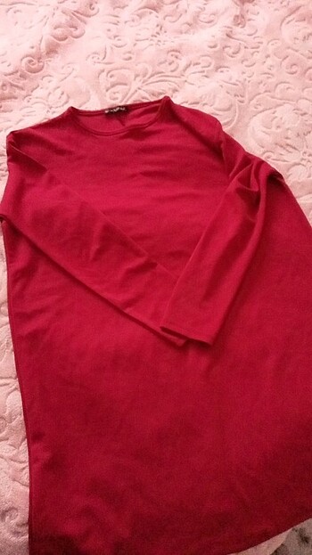 l Beden bordo Renk M l beden uzun tunik