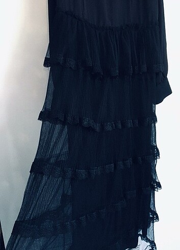 #zara siyah tül elbise #tütü 