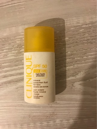 Clinique güneş kremi