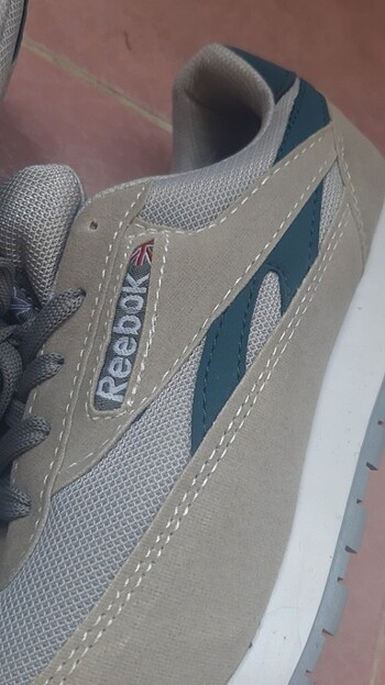 37 Beden Reebok Kadın Spor Ayakkabı 37 numara genç kız çocuk gri yeşil ba