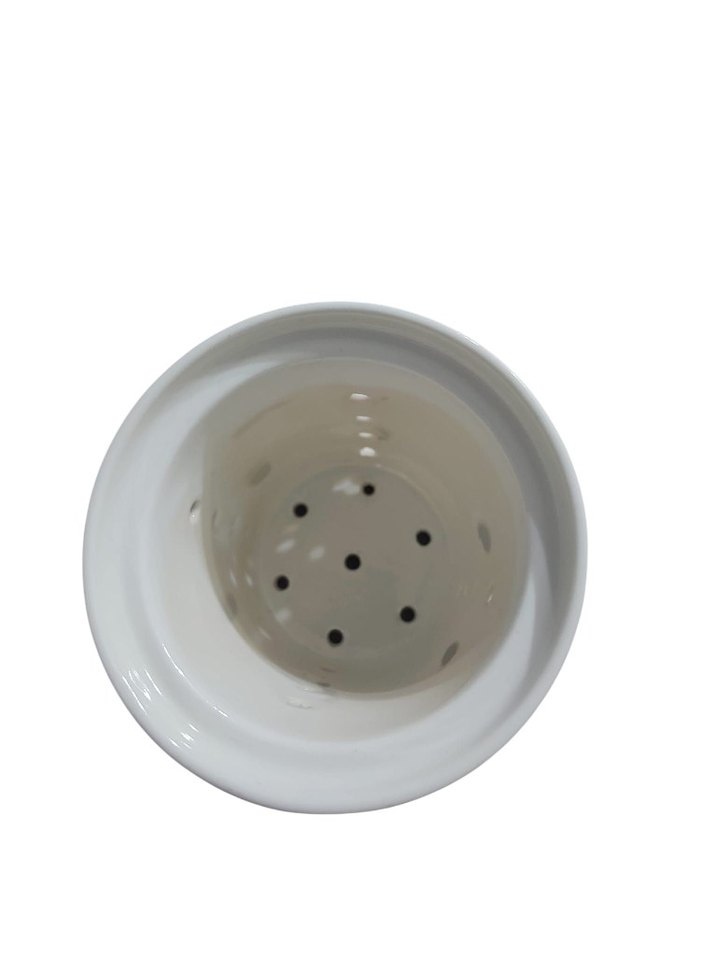 Antika Desenli Porselen Süzgeç - Görsel 2