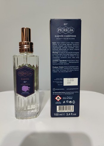 Pereja Kaşmir Kadın Kolonyası 100 ml - Görsel 2