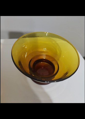 Amber Cam El Yapımı Üfleme Kase Seti - Görsel 3