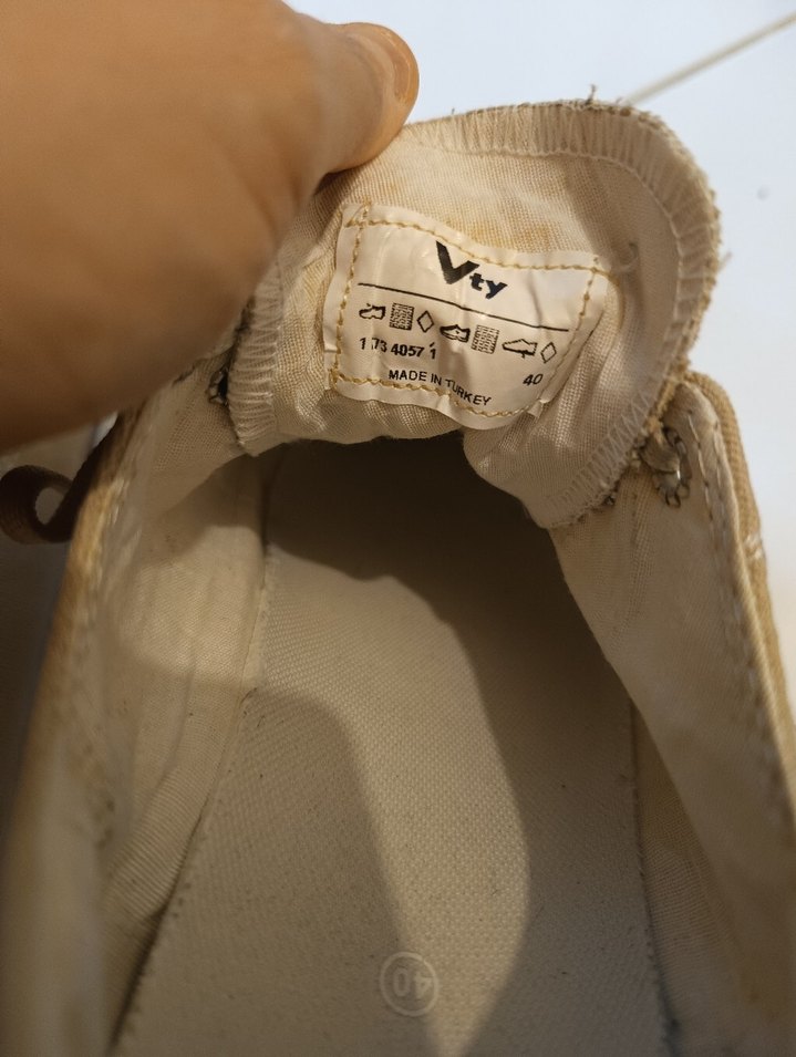 Deichmann Vty Bej Keten Ayakkabı - Görsel 5