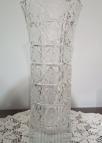 Antika Kesme Kristal Vazo - Görsel 2
