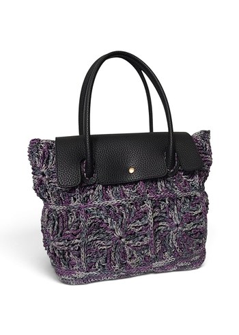 Mango Handmade Mor Melanj Orgu El Cantasi