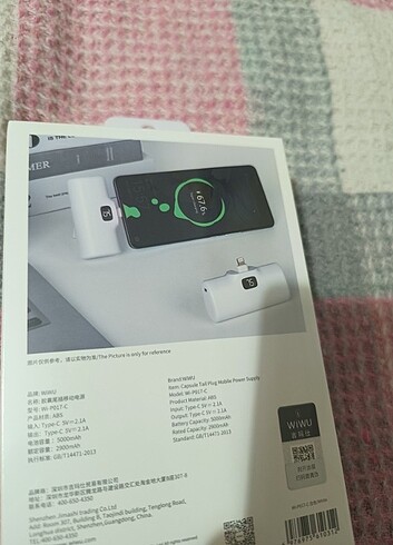 Beden Wiwu marka Capsule Powerbank
