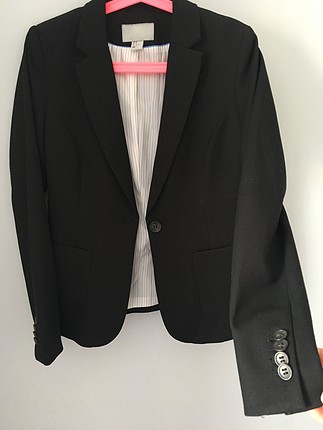 38 Beden siyah Renk Blazer ceket