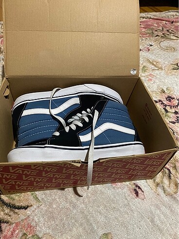 Vans Sk8-Hi Mavi - Lacivert Sneaker
