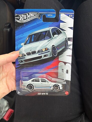 Hot wheels sılver serıes 2001 bmw m5