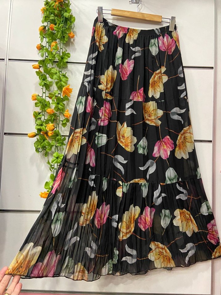 şifon etek - Görsel 2