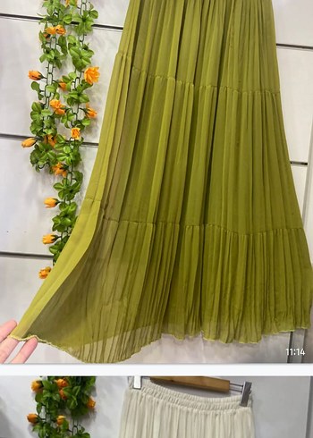 şifon etek - Görsel 3