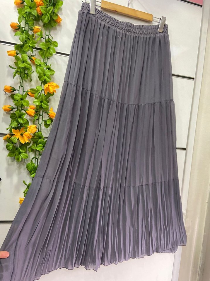 şifon etek - Görsel 4