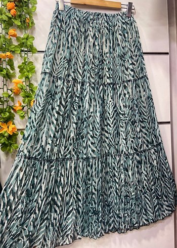 şifon etek - Görsel 9