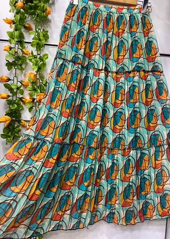 şifon etek - Görsel 5