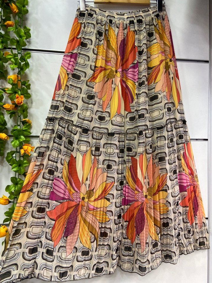 şifon etek - Görsel 3