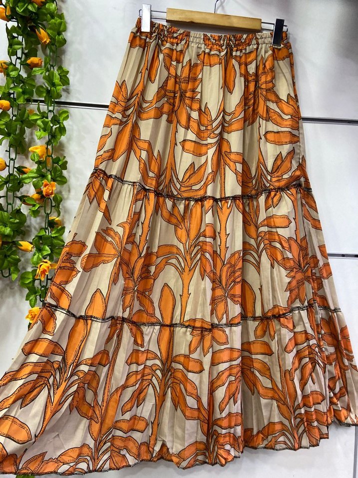 şifon etek - Görsel 4