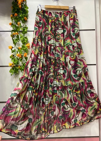 şifon etek - Görsel 3