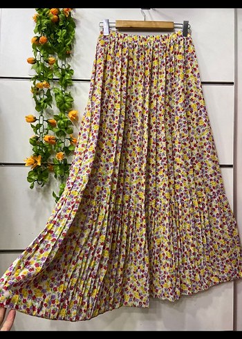 şifon etek - Görsel 4