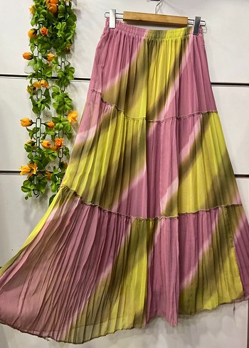 şifon etek - Görsel 7