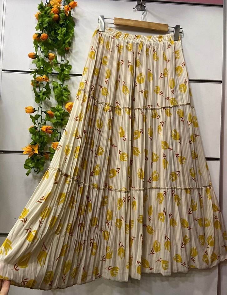 şifon etek - Görsel 2