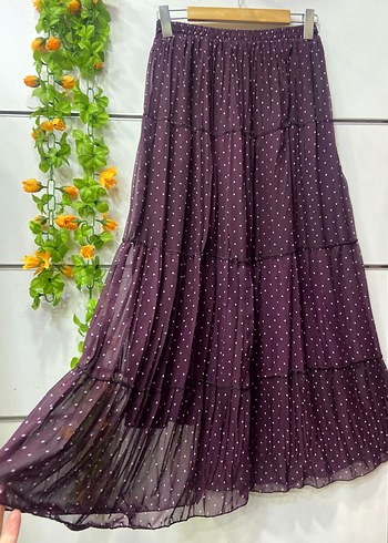 şifon etek - Görsel 5