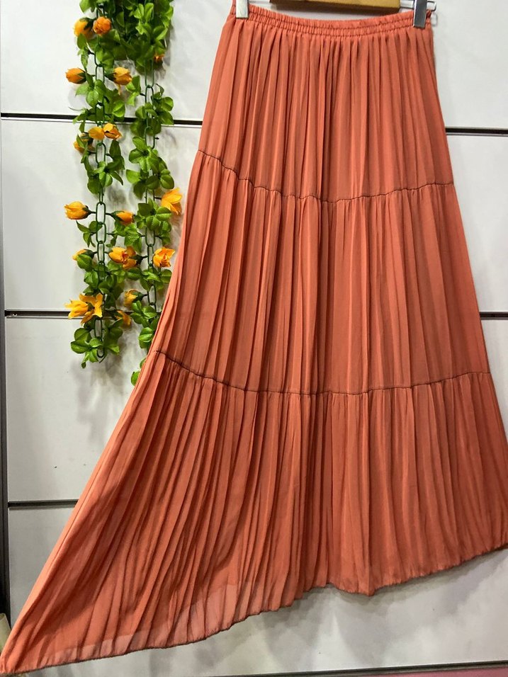 şifon etek - Görsel 3