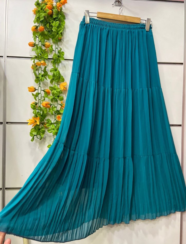 şifon etek - Görsel 2