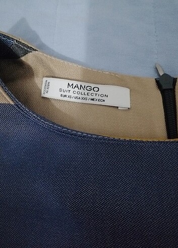 xs Beden çeşitli Renk Mango kısa elbise
