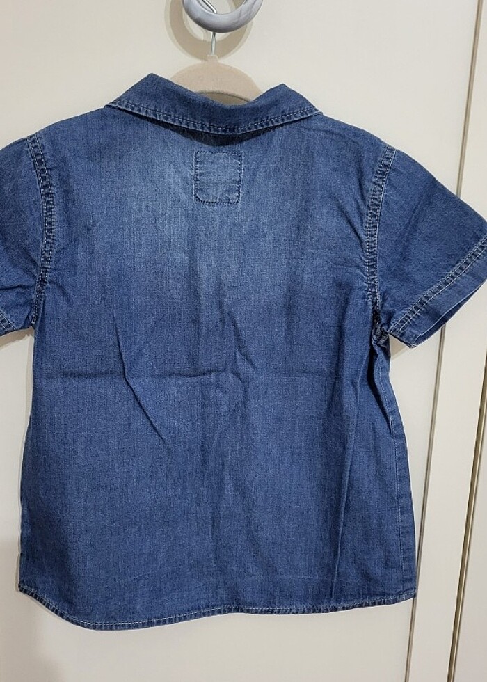 LC Waikiki Çocuk Kot Gömlek - Görsel 3