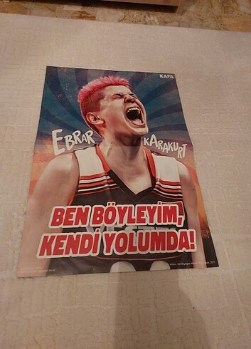 Ebrar Karakurt Türkiye Kadın Voleybol Takımı Posteri 