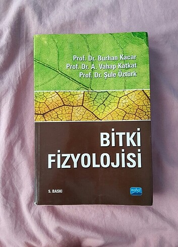 Bitki Fizyolojisi / Nobel Akademik Yayıncılık 