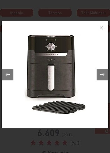 Tefal airfryer