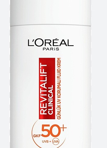 Loreal Paris Revitalift Clinical
SPF 50+ Günlük Yüksek UV
Koruma - Görsel 2
