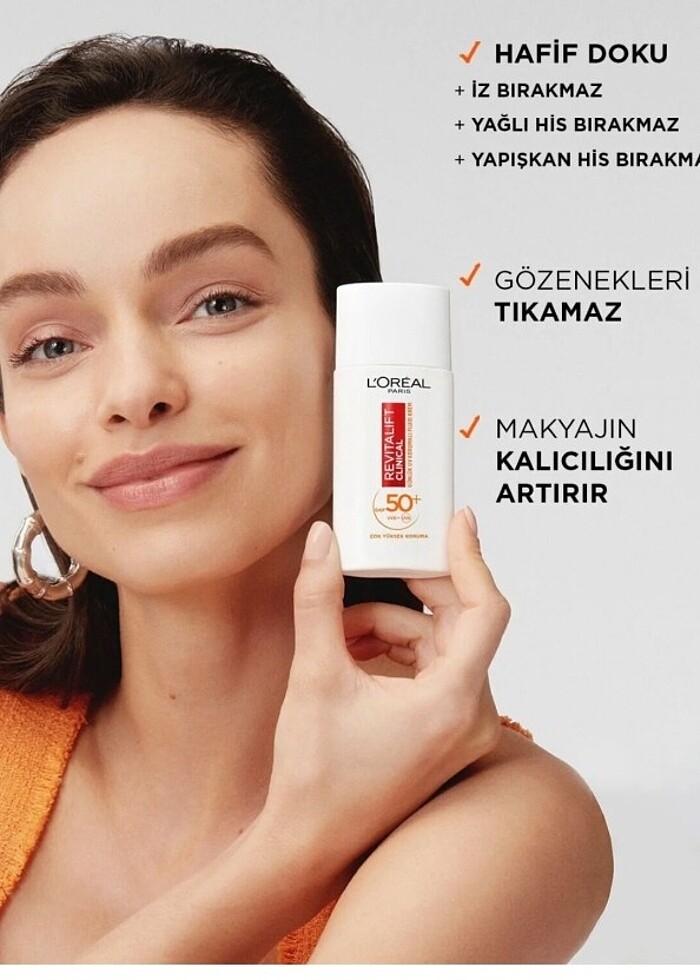 Loreal Paris Revitalift Clinical
SPF 50+ Günlük Yüksek UV
Koruma - Görsel 4