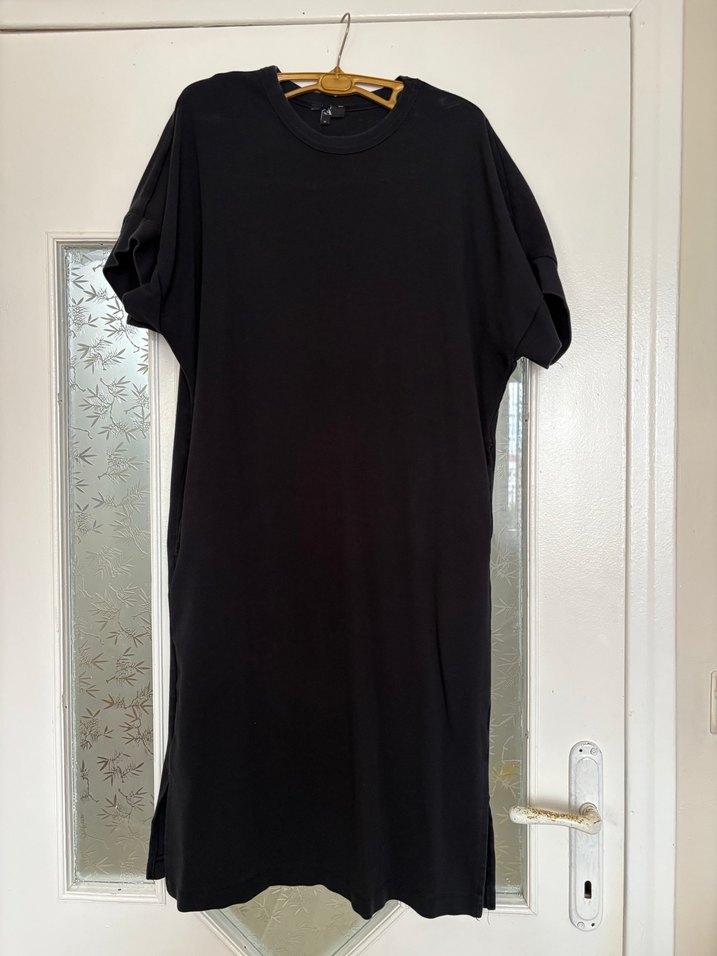 Siyah renk cepli elbise - Görsel 5