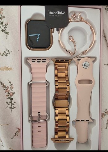 Pembe HainoTeko Akıllı Saat Seti - Görsel 13