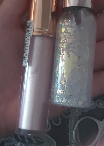 Glitter jel ve likit parlak far - Görsel 5