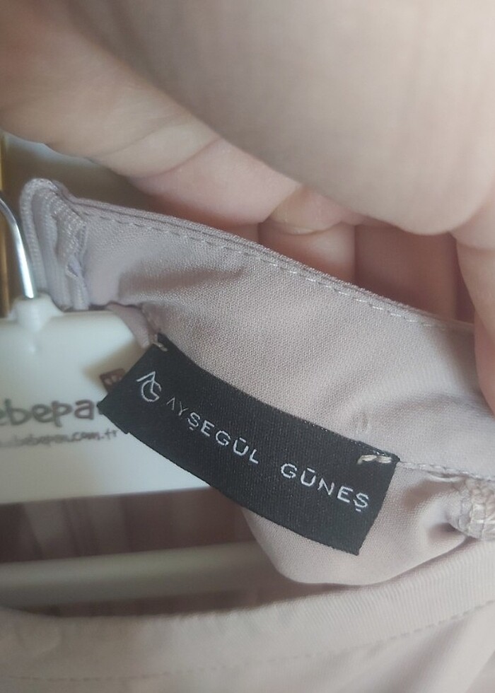 Standart beden fırfır tunik şık - Görsel 2