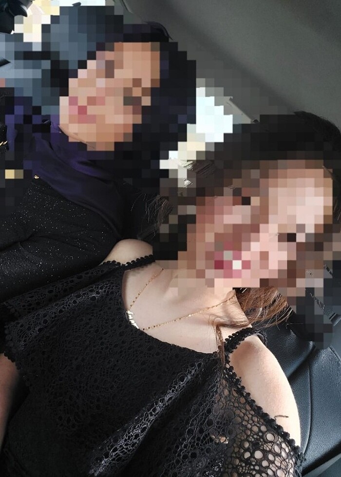 Siyah dantel abiye - Görsel 2